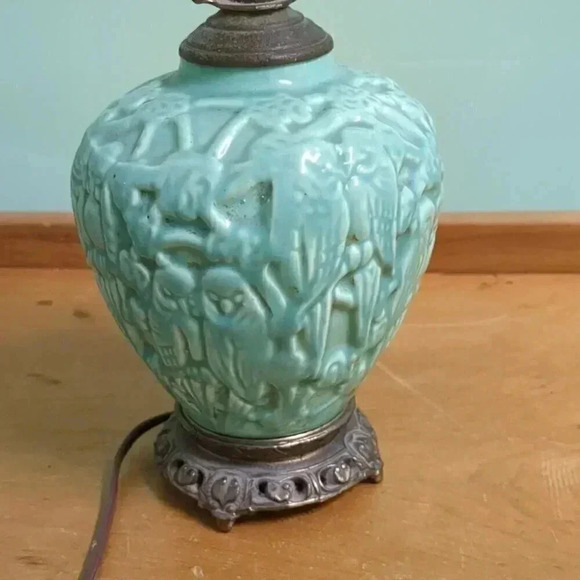 Stangl lovebirds pottery lamp - Picture 4 of 7